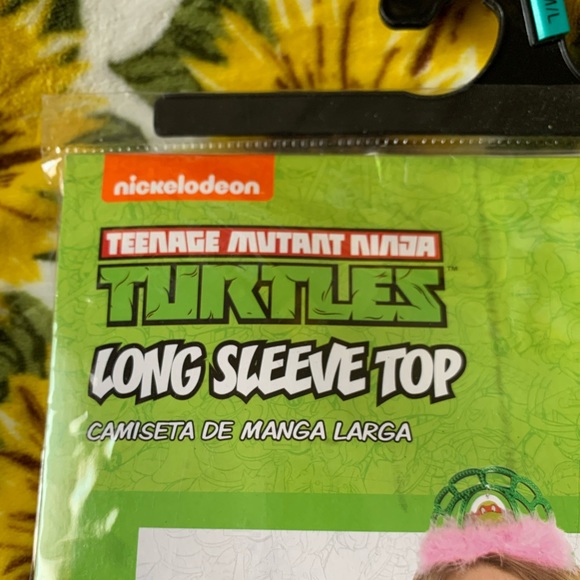 New in Package-Long Sleep TMNT top for kids. - Picture 2 of 5